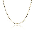 Collier "Dark Night" ~ Or / Argent
