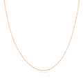 Collier "Rose Lace" ~ Or/Argent