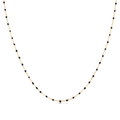 Collier "Shady Lace" ~ Or / Argent