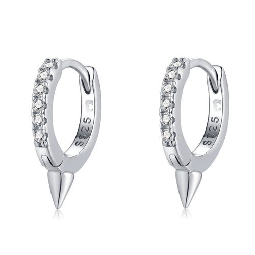 Boucles "Keen" ~ Argent Sterling