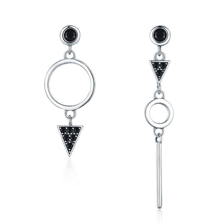 Boucles "Style Punk" ~ Argent Sterling