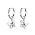 Boucles "Fly" ~ Argent Sterling