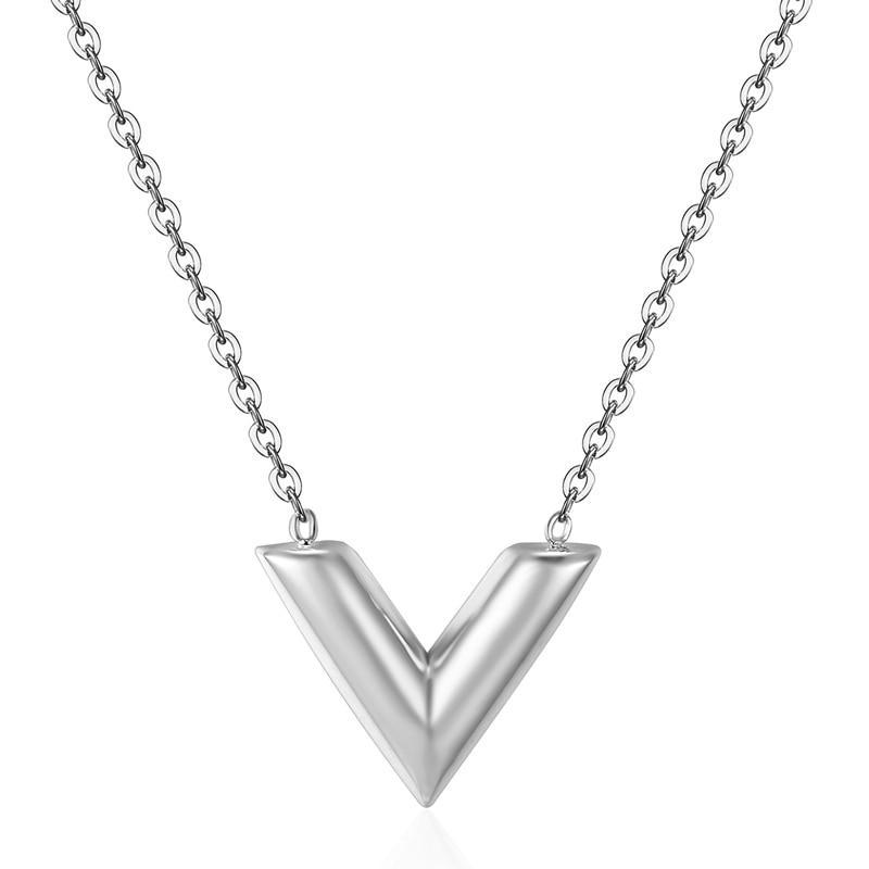 Collier "Victoire" ~ Argent/Or/Rose