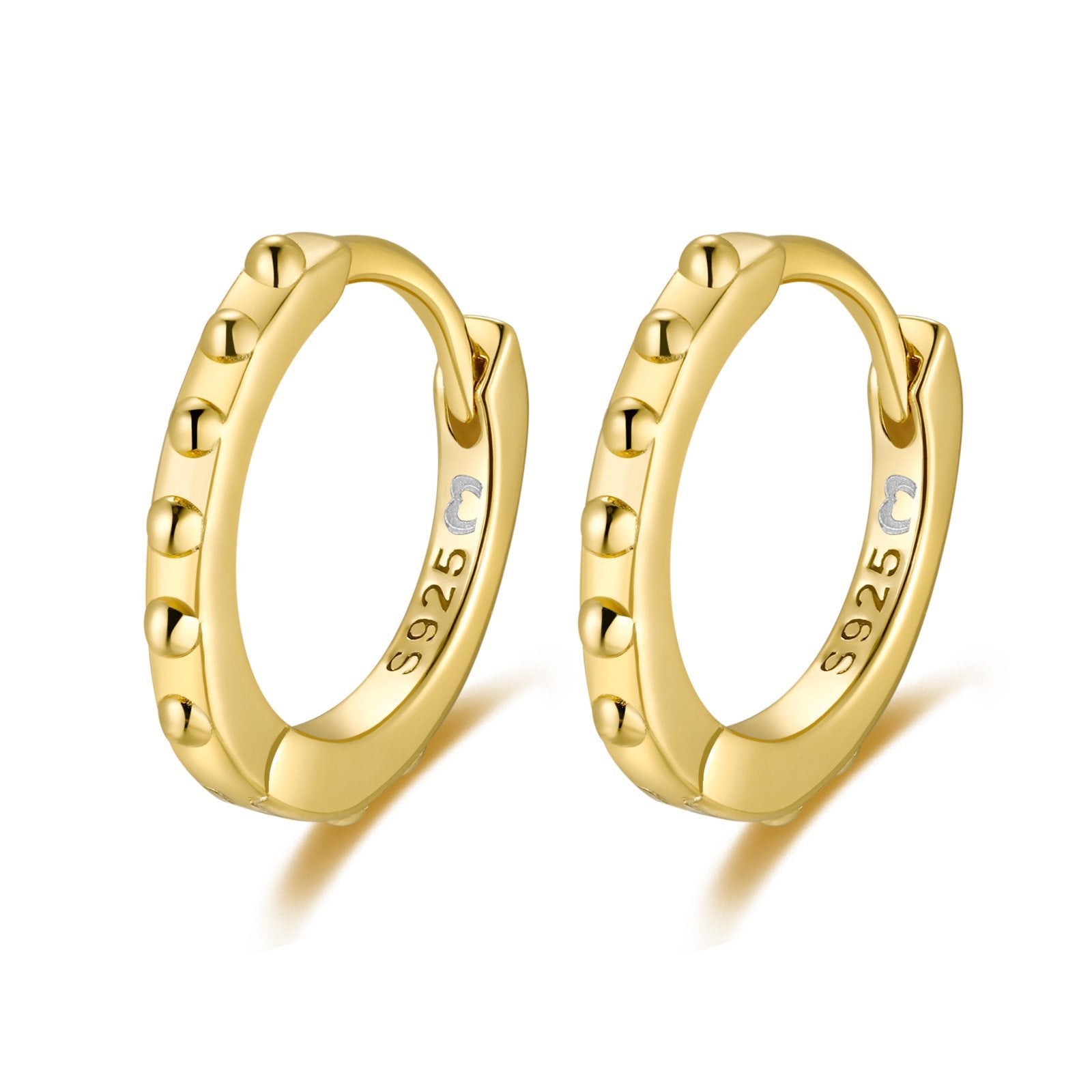 E892G Boucles "Gitane" ~ Argent Sterling – Image 1