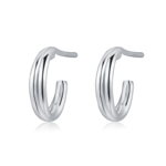 Boucles "Joint" ~ Argent Sterling – Image 2