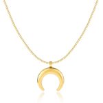 Collier "Lune" ~ Or / Argent / Rose – Image 2