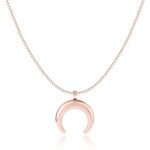 Collier "Lune" ~ Or / Argent / Rose – Image 3