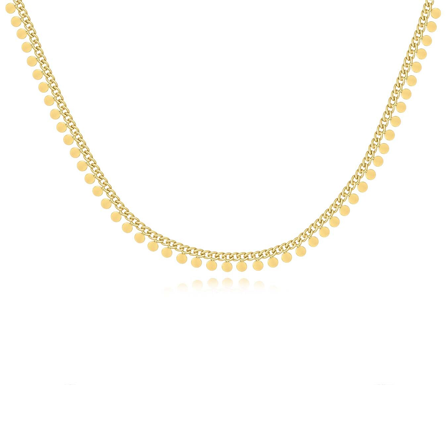 N320G_761c466f-7d9f-43eb-9e11-b6346f711727 Collier "Décoratif" ~ Or / Argent – Image 1