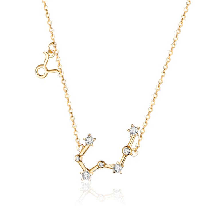 colgante-constelaciones-del-zodiaco-plata-de-1a-ley-515674 Collier "Constellations du Zodiaque" ~ Argent Sterling – Image 1