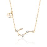 Collier "Constellations du Zodiaque" ~ Argent Sterling – Image 3