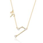 Collier "Constellations du Zodiaque" ~ Argent Sterling – Image 4