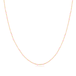 Collier "Rose Lace" ~ Or/Argent