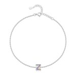 Bracelet de cheville "Initiale" ~ Argent – Image 21