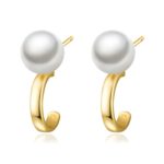 Boucles "Petites Perles" ~ Argent Sterling