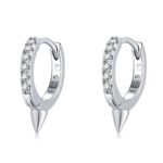 Boucles "Keen" ~ Argent Sterling – Image 2