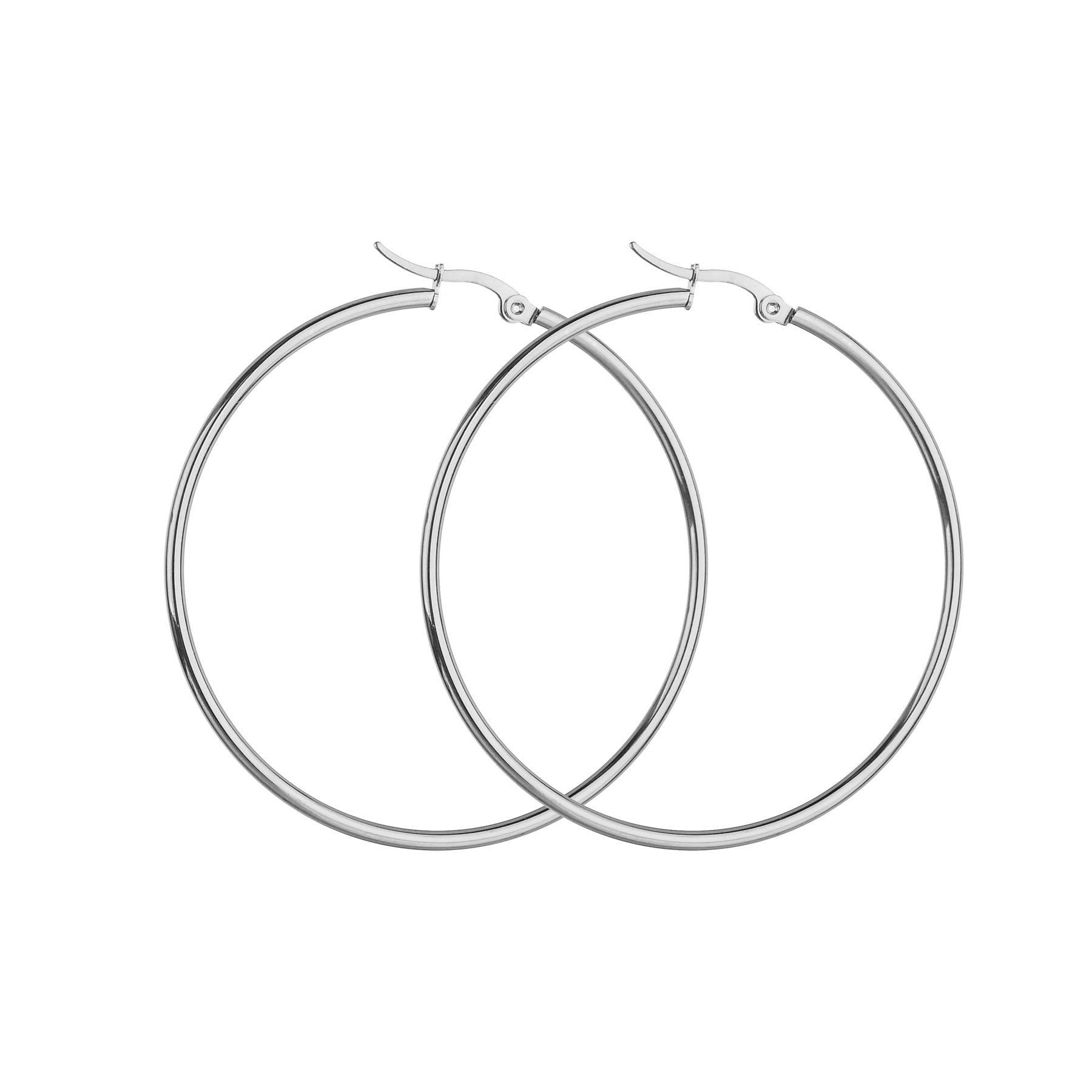 pendientes_de_aro_lepetitemarie.com_ Boucles "Circles" ~ Argent/Or – Image 1