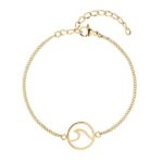 Bracelet "Vague de la Mer" ~ Or/Rose/Argent – Image 2