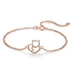 Bracelet "Cat Lover" ~ Argent Sterling – Image 2